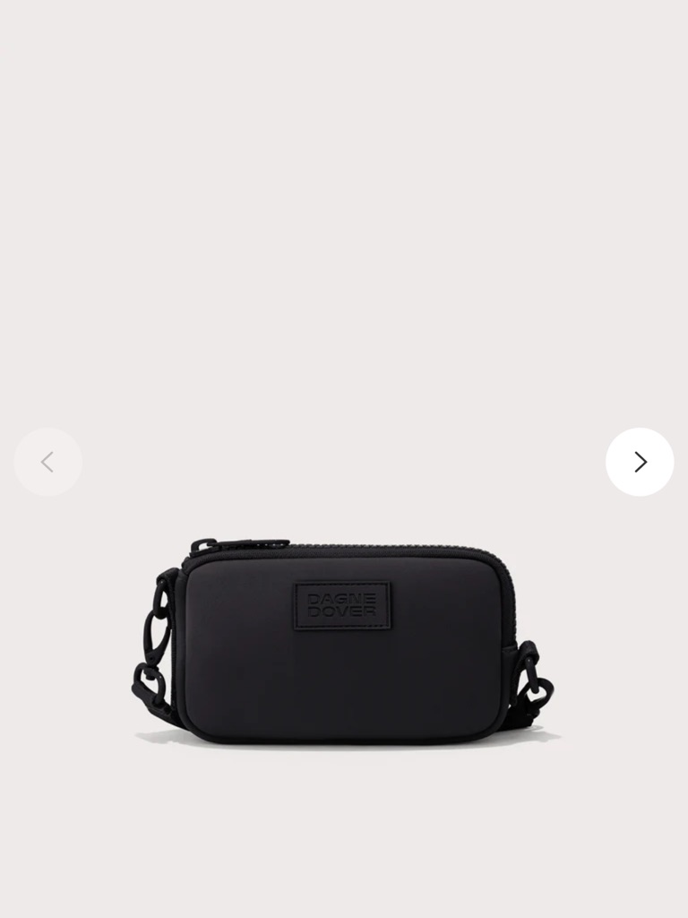 Dagne Dover Mara Black Crossbody Phone Sling